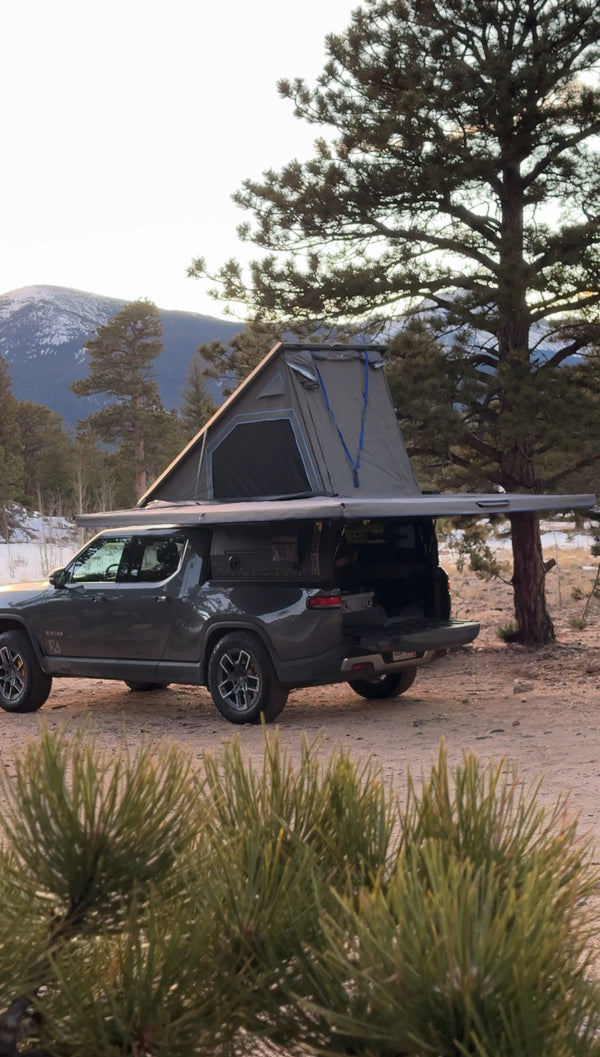 270 awning dirtbox rivian r1t driver side