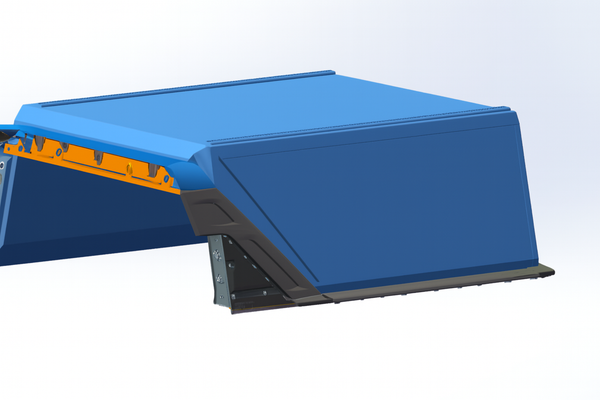 Gull Wing Truck Cap Topper & Overland Camper Shell for Work, Camping & Off-Road | Dirtbox Overland