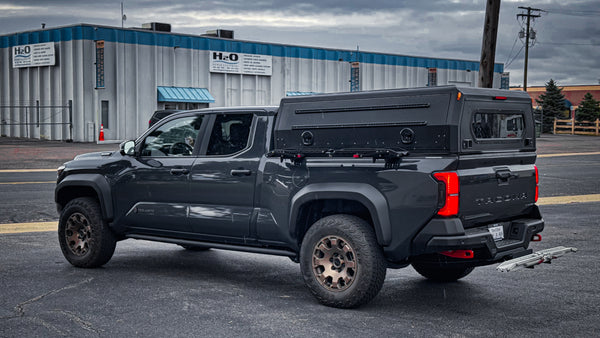 Gull Wing Truck Cap Topper & Overland Camper Shell for Work, Camping & Off-Road | Dirtbox Overland