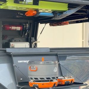 dirtbox hitch hiker folding table
