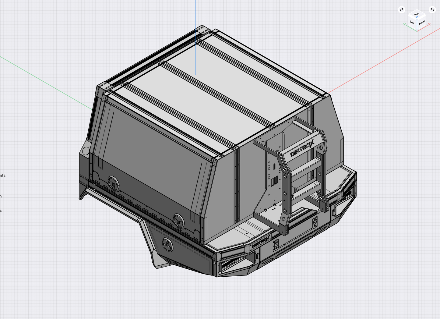 Flatbed system for midsize and full size trucks