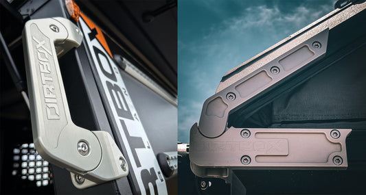 Elevate Your Canopy Camper with Dirtbox Overland's Monolith Hinge and Grab Handles