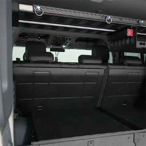 Mammoth SkyRack — Trunk Top Storage Rack with LED Lighting for INEOS Grenadier.