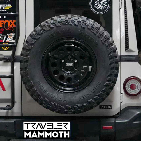 Mammoth Forged Offset Spare Tire Carrier — Vehicle-Specific Carrier for INEOS Grenadier.