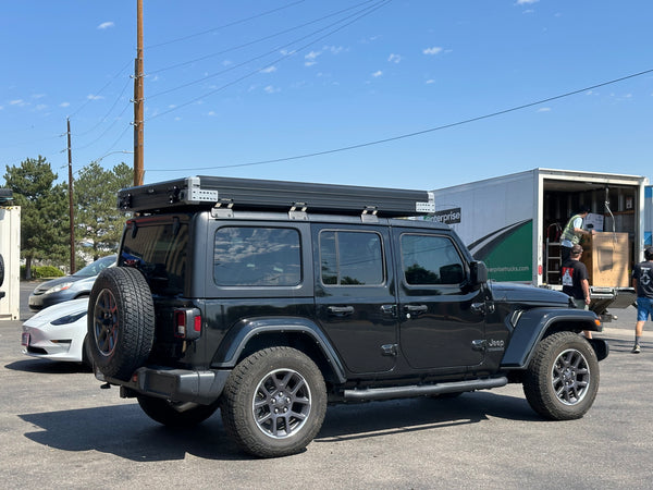 Jeep Wrangler Roof Top Tent | Low Profile Rackless RTT