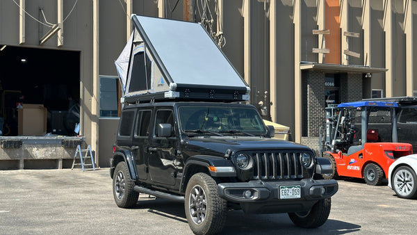 Jeep Wrangler Roof Top Tent | Low Profile Rackless RTT