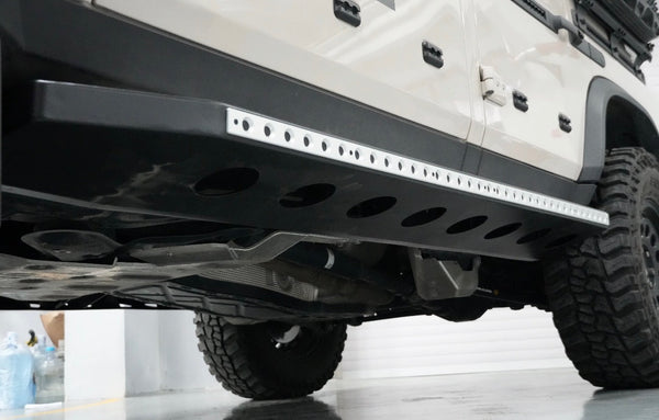 Mammoth Rock Slider / Step — Vehicle-Specific Rocker Protection for INEOS Grenadier.