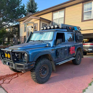 Mammoth Rock Slider / Step — Vehicle-Specific Rocker Protection for INEOS Grenadier.