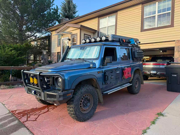 Mammoth Rock Slider / Step — Vehicle-Specific Rocker Protection for INEOS Grenadier.