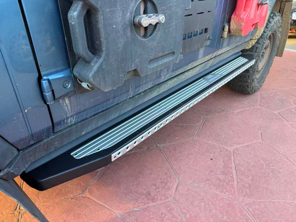 Mammoth Rock Slider / Step — Vehicle-Specific Rocker Protection for INEOS Grenadier.