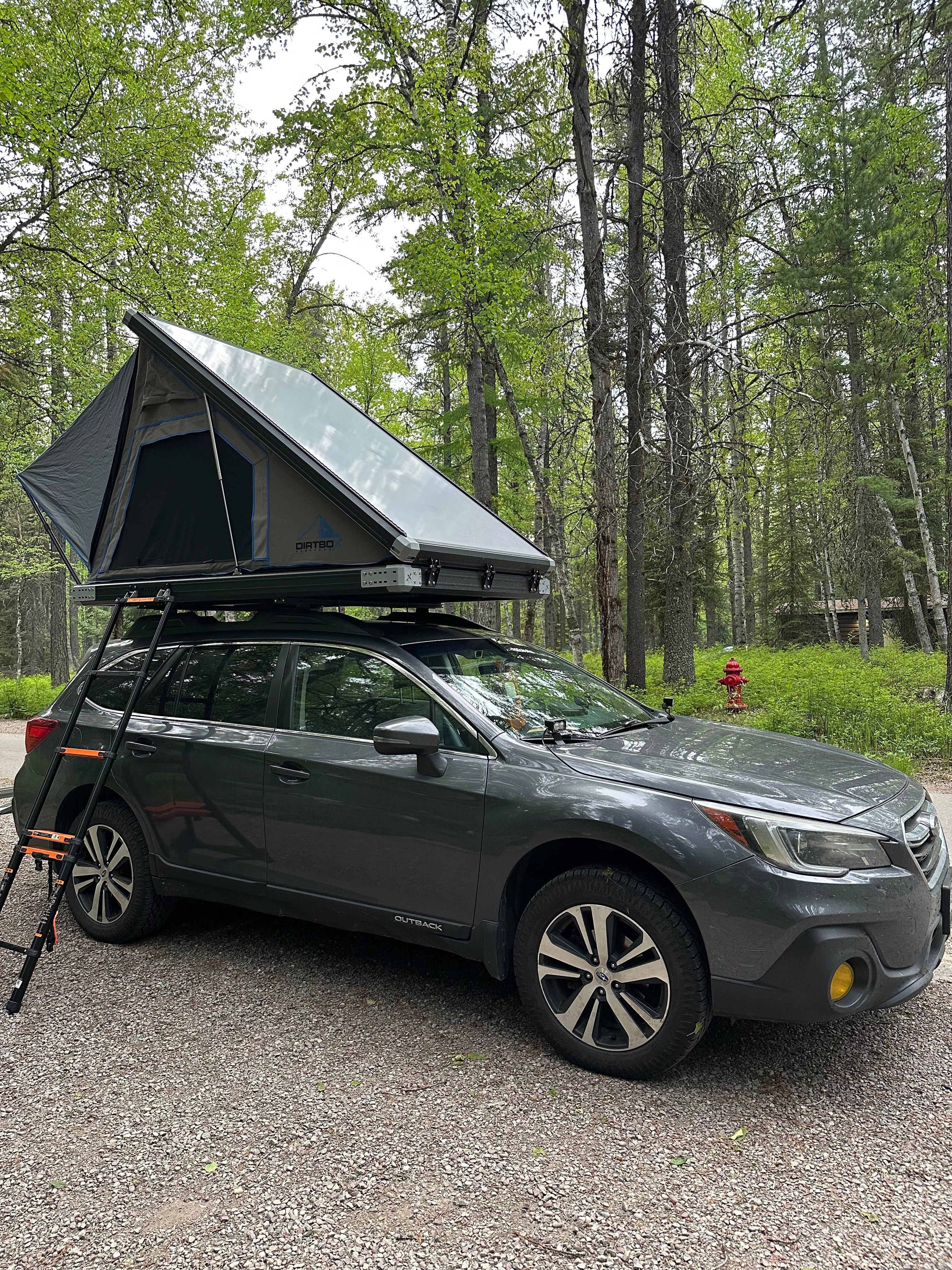 outback roof tent Dirtbox Overland Roof Top Tent