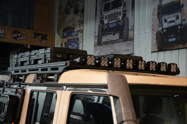 Mammoth Overland Roof Equipment Platform — Heavy-Duty Roof Rack for INEOS Grenadier.