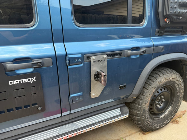 INEOS Grenadier & Quartermaster Side Door RotopaX Mount.