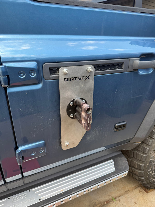 INEOS Grenadier & Quartermaster Side Door RotopaX Mount.
