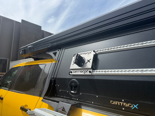 RotopaX Fuel & Water Mount for Canopy Camper & Truck Topper.