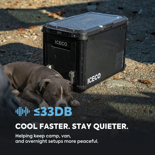 NEW! 44.4QT VL45PLUS 3 Ways Access Fridge Freezer | ICECO Ship out late August.