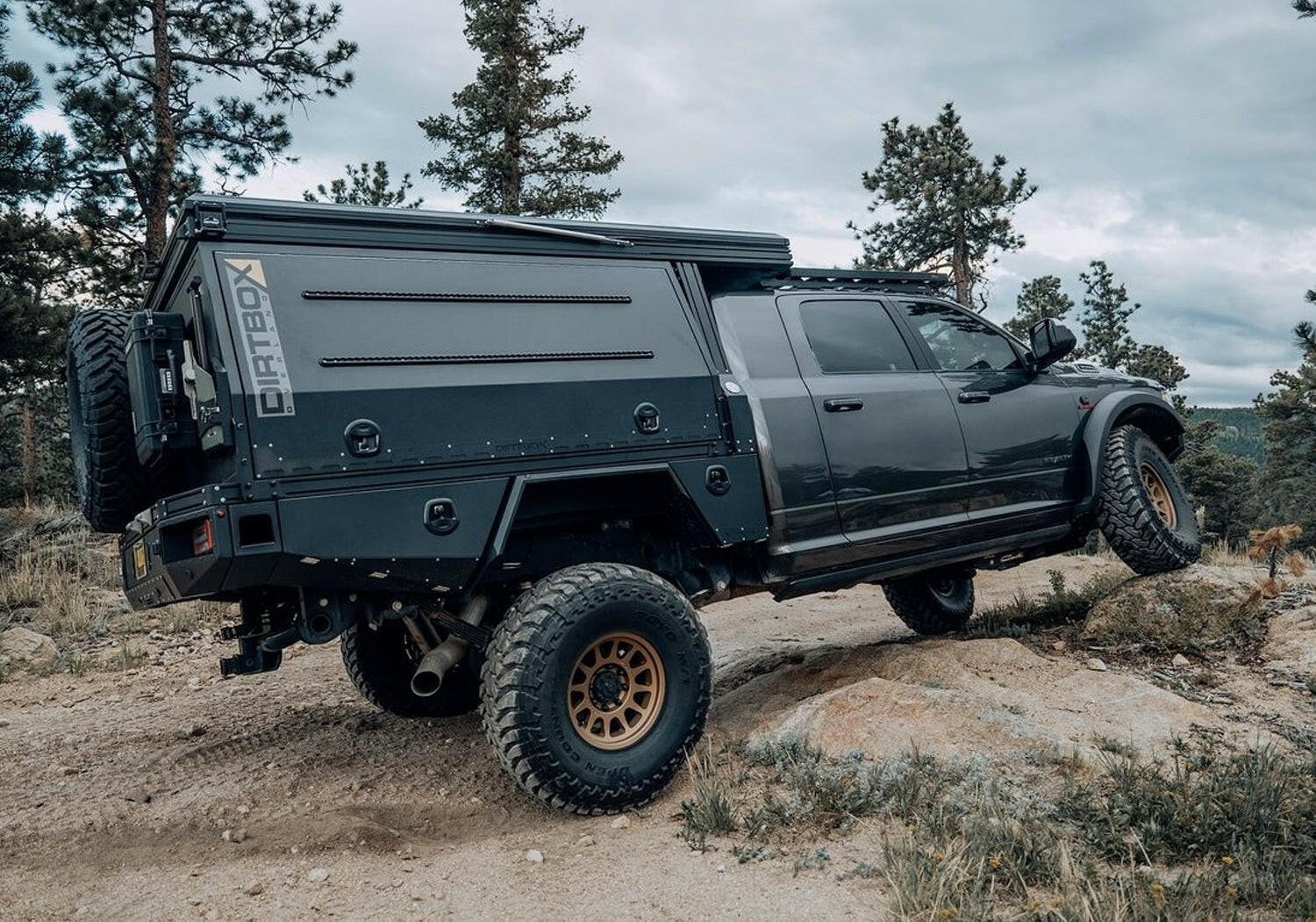 Overlander Box Flatbed System Camper Box | Dirtbox Overland