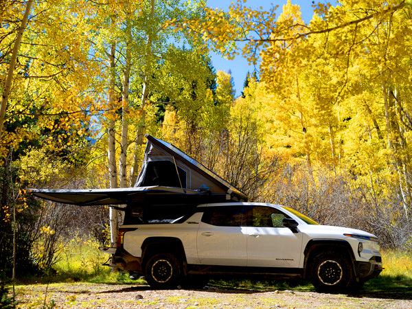 GMC Sierra EV & Chevy Silverado EV Pass-Through Canopy Camper