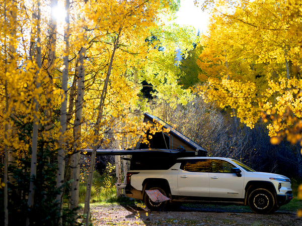GMC Sierra EV & Chevy Silverado EV Pass-Through Canopy Camper