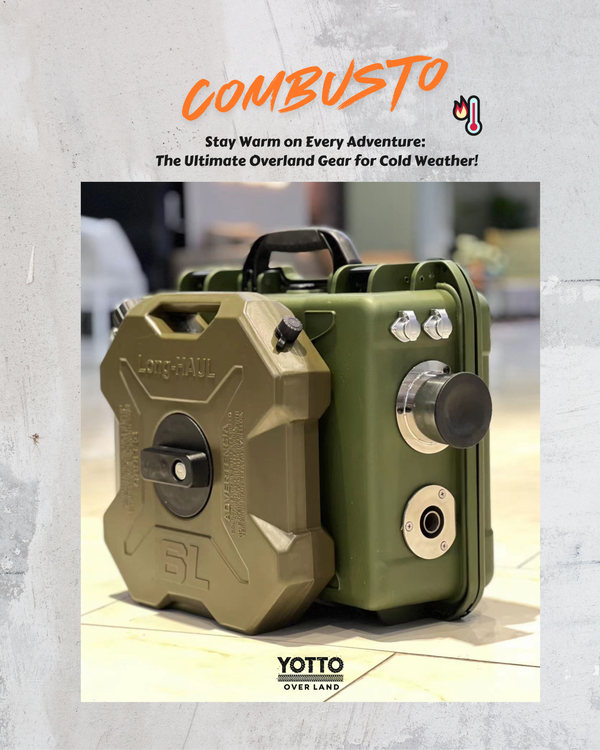 Combusto 2/5kW – The Overlander’s All-in-One Diesel Heater.