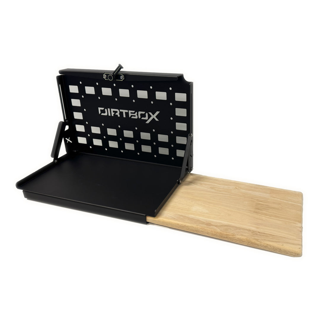 Folding Camp Table with Cutting Board | Dirtbox Overland