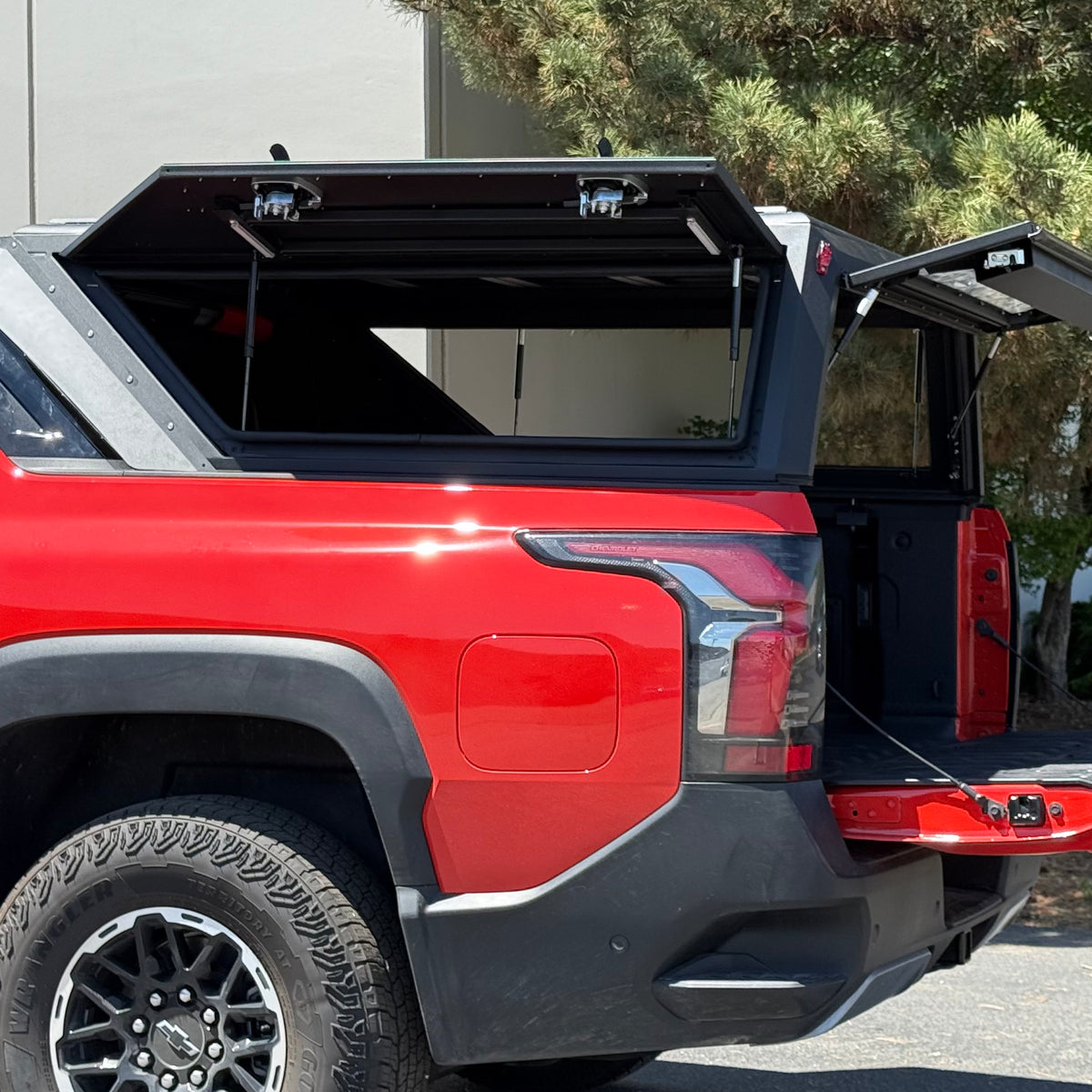 Gull Wing Truck Cap Topper & Overland Camper Shell for Work, Camping ...