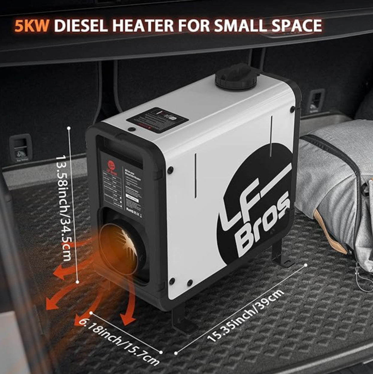 Go Fast Truck Camper Heater LF Bros 12V Diesel Heater – Compatible