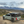 Bike mounted on the side of a Toyota Tundra overland truck