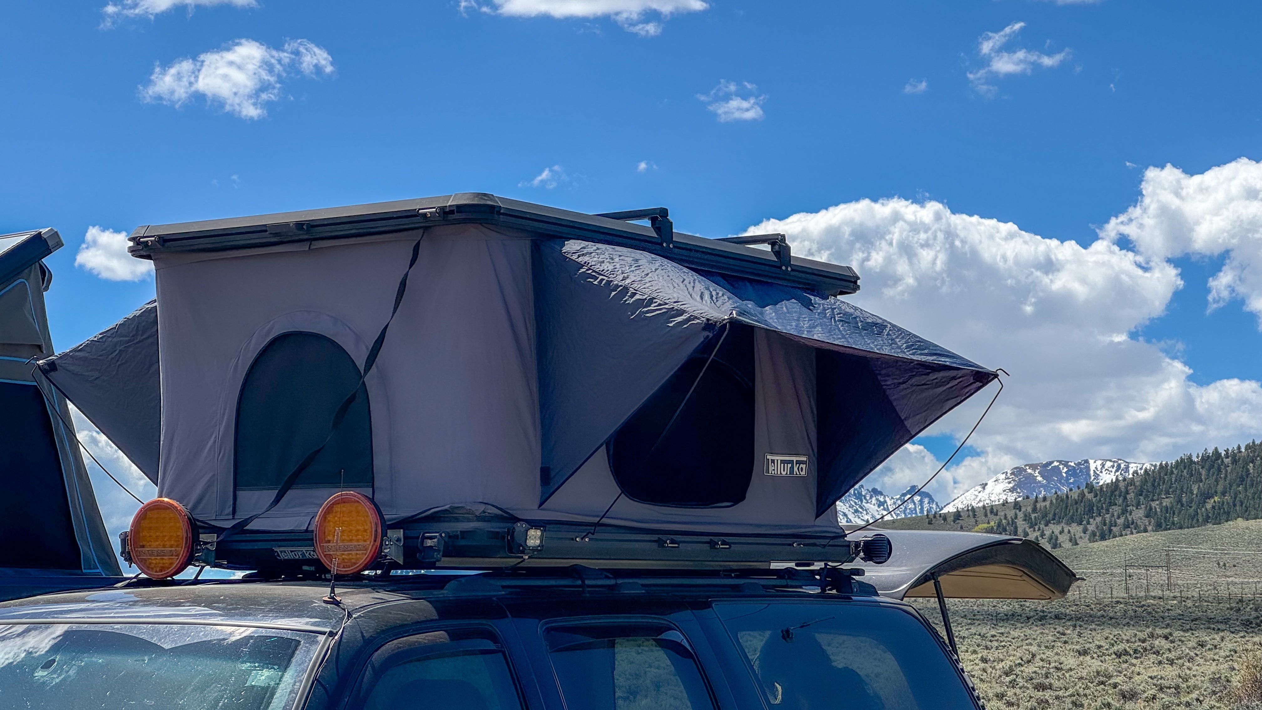 hard shell roof top tent Telurika Rooftop Tent