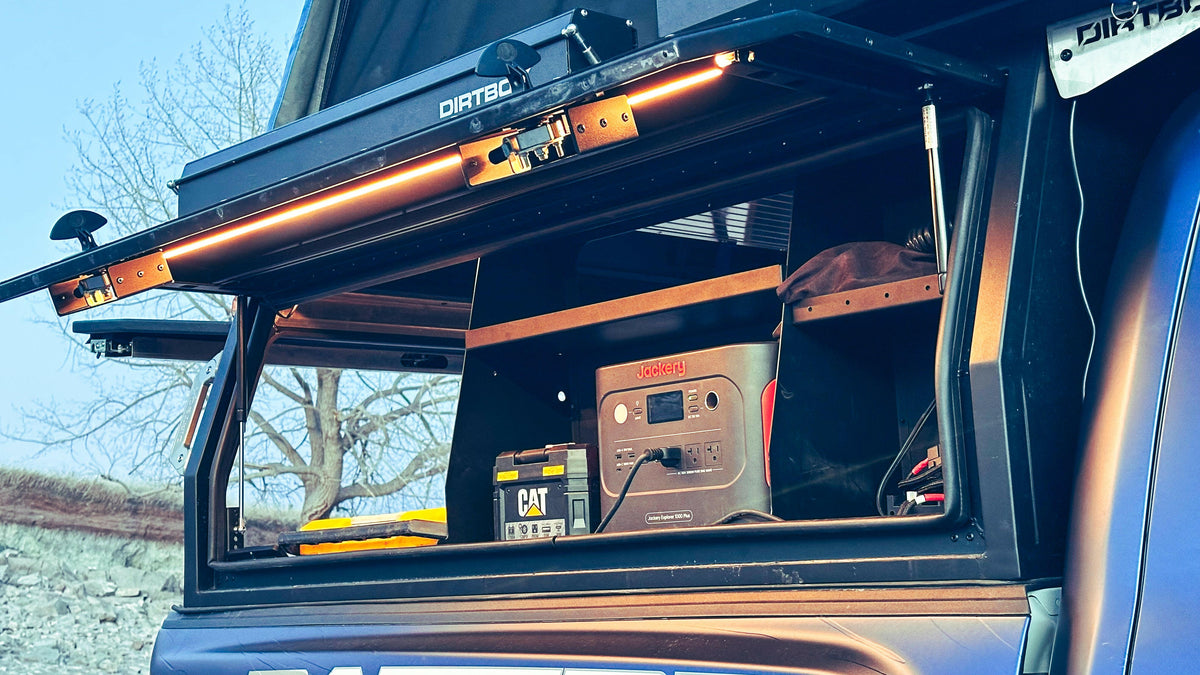 Side Molle Box For Canopy Camper | Dirtbox Overland