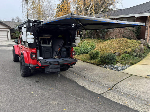 Freestanding 270 Degree Awning for Trucks & Overland Builds | DirtBox