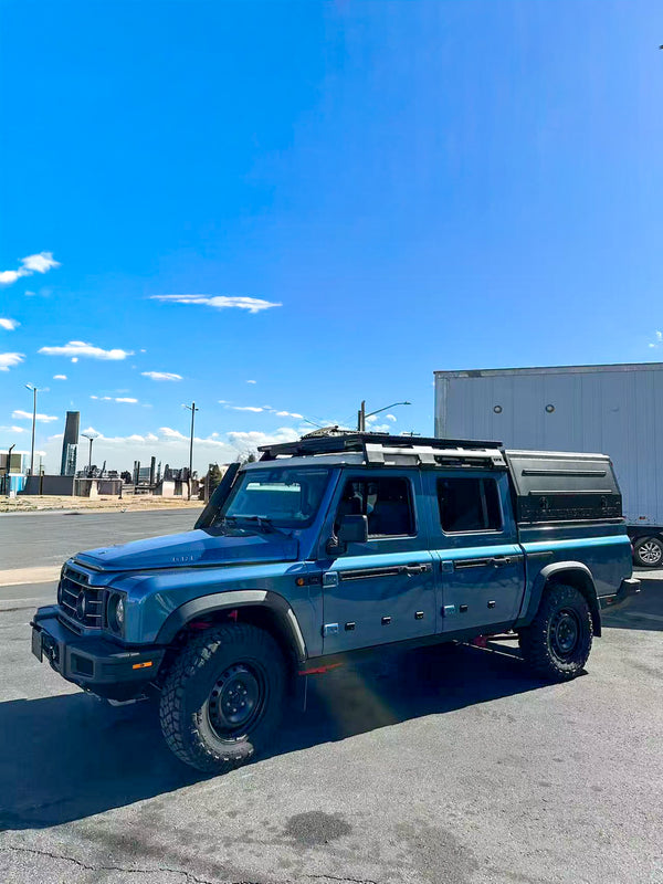 Gull Wing Truck Cap Topper & Overland Camper Shell for Work, Camping & Off-Road | Dirtbox Overland