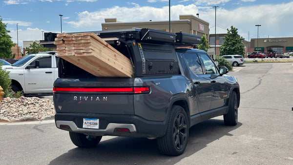 Rivian R1T Canopy Camper & Topper | DirtBox Overland