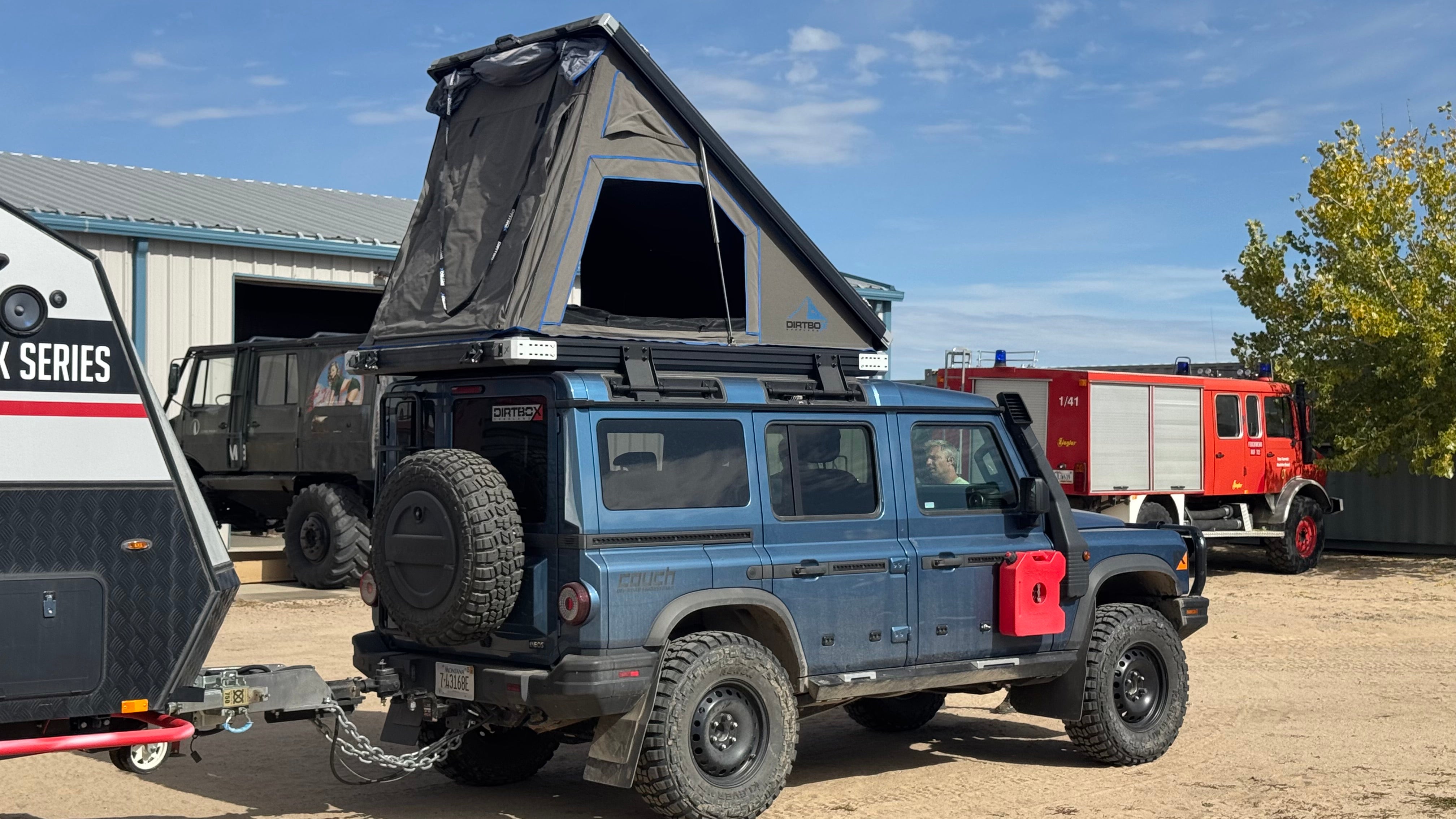 land rover defender 110 roof tent Ineos Grenadier Roof Top Tent Combo