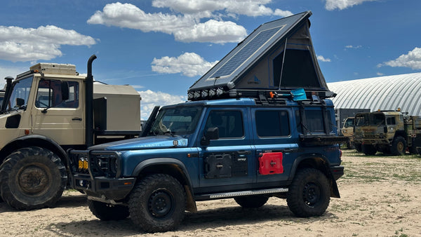 Mammoth Rock Slider / Step — Vehicle-Specific Rocker Protection for INEOS Grenadier.