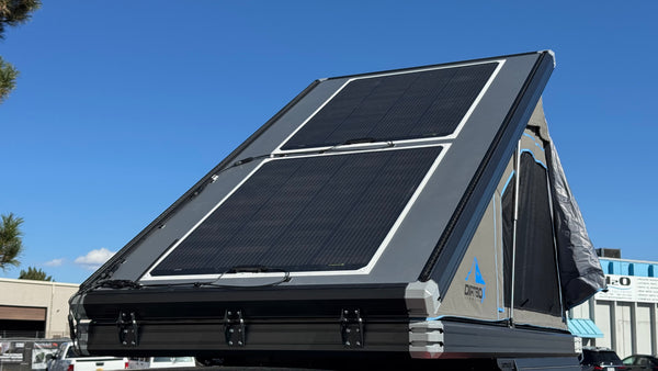 Lensun 240W 12V Full Black Flexible Solar Panel,25.8% BC Solar Cell