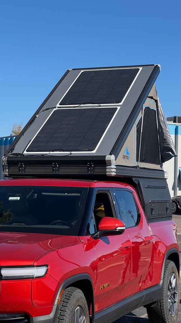 Lensun 240W 12V Full Black Flexible Solar Panel,25.8% BC Solar Cell