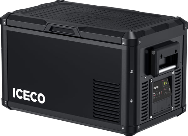 ICECO VL35ProS 37QT Single Zone 12V Fridge Freezer - Black.