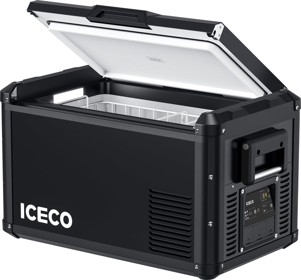 ICECO VL35ProS 37QT Single Zone 12V Fridge Freezer - Black.