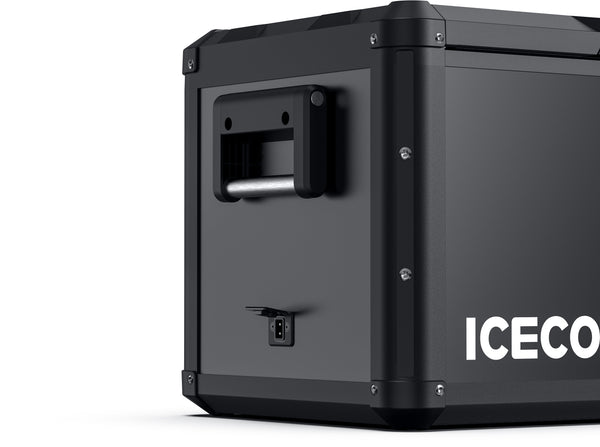 ICECO VL35ProS 37QT Single Zone 12V Fridge Freezer - Black.