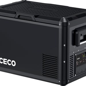 ICECO VL45ProS 47QT Single Zone 12V Fridge Freezer - Black.
