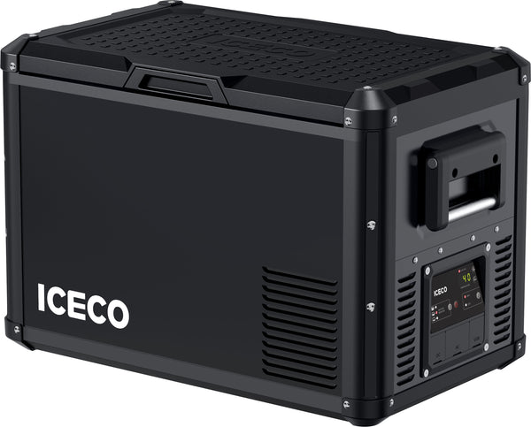 ICECO VL45ProS 47QT Single Zone 12V Fridge Freezer - Black.