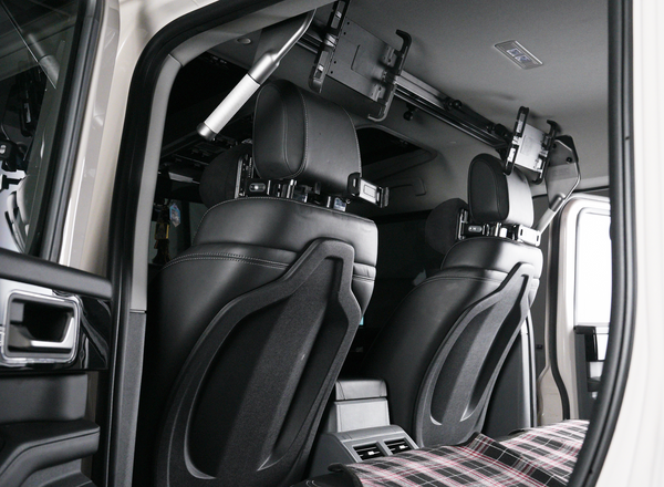 Mammoth CNC B-Pillar Handle — Vehicle-Specific Multifunctional Grab Handle for INEOS Grenadier.