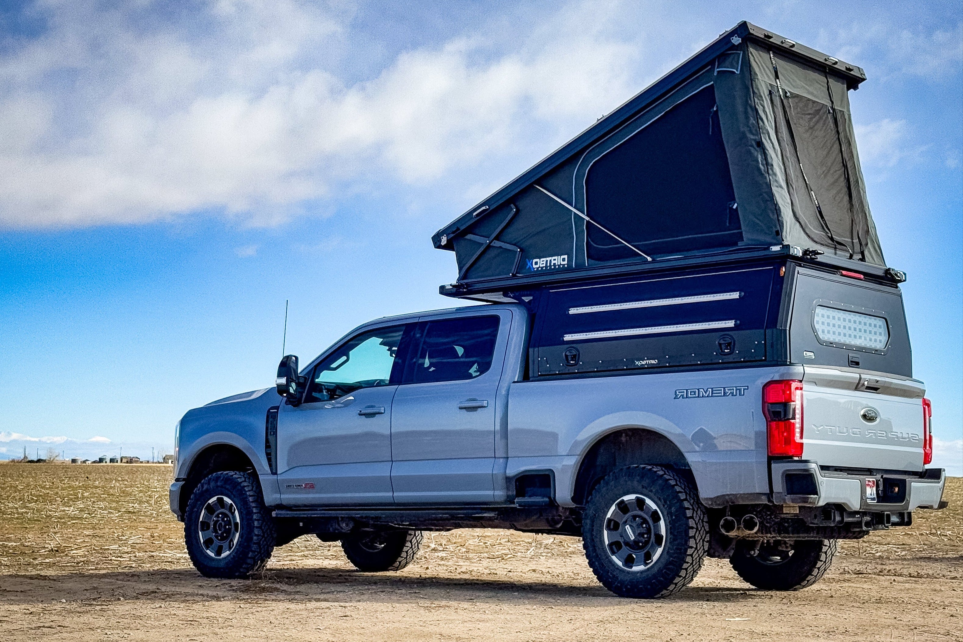 truck box tent camper Genesis Canopy Camper: Overlanding Meets Opulence Chevy/GMC 2500 | 6'6" Bed