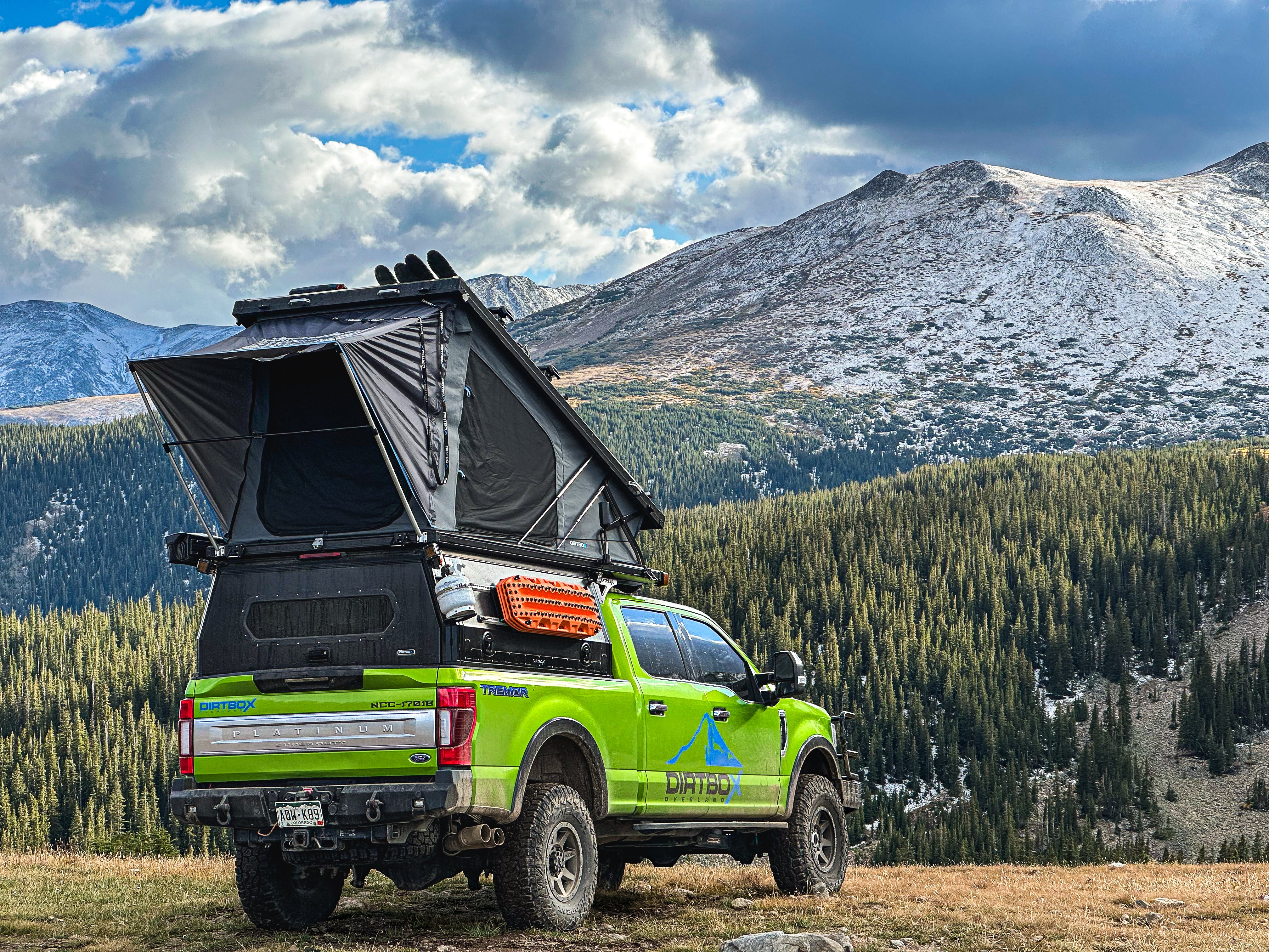 overland camper Genesis Canopy Camper: Overlanding Meets Opulence Chevy/GMC 2500 | 6'6" Bed