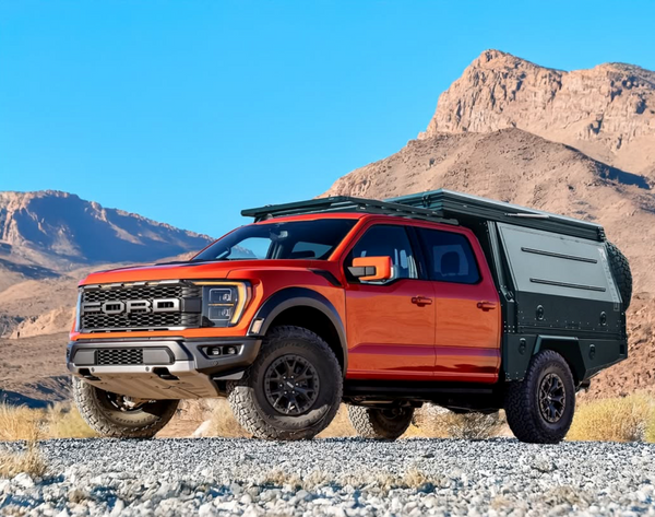 f150 flatbed tray camper fullbox