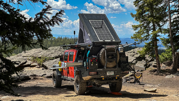 jeep truck flatbed tray camper full box