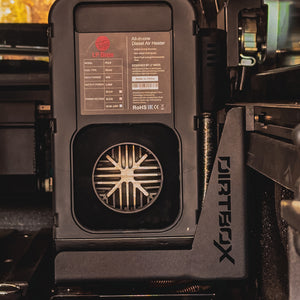 overland diesel heater mount