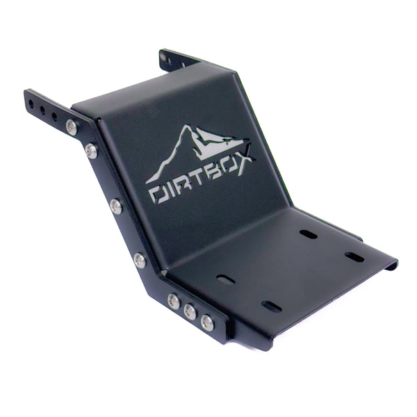 Rust-resistant stainless steel bike mount for overland use