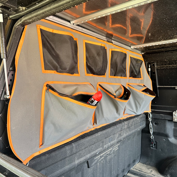 Soft storage for canopy campers